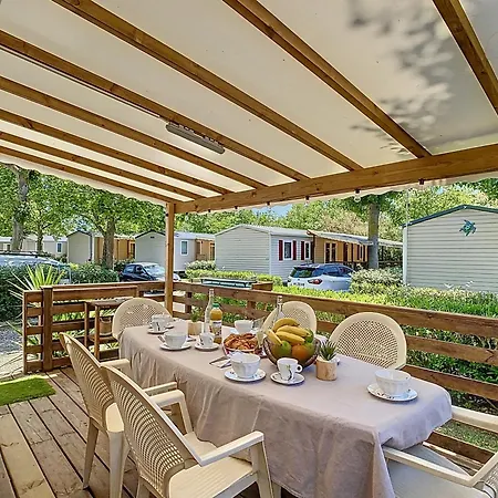 Mobil-home Ja 85 A - La Carabasse - Siblu Avec Piscine Payante * Vias