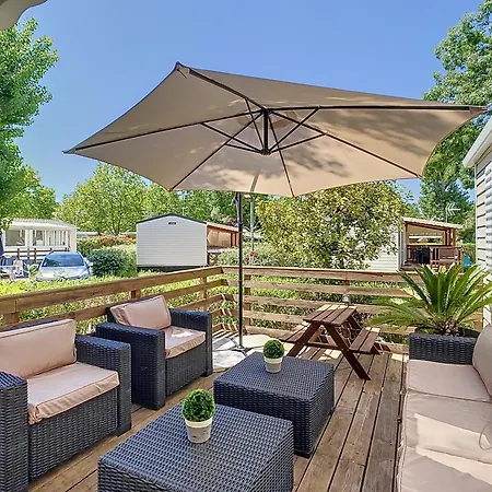 Mobil-home Ja 85 A - La Carabasse - Siblu Avec Piscine Payante Kemping *
